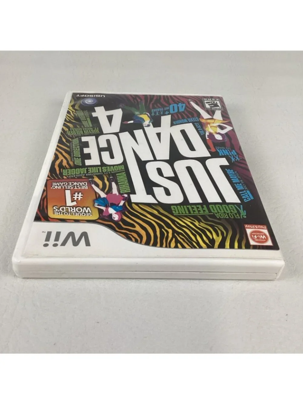 Nintendo Wii Video Game Just Dance 4 Ubisoft 2012 Battle Mode Workout Manual